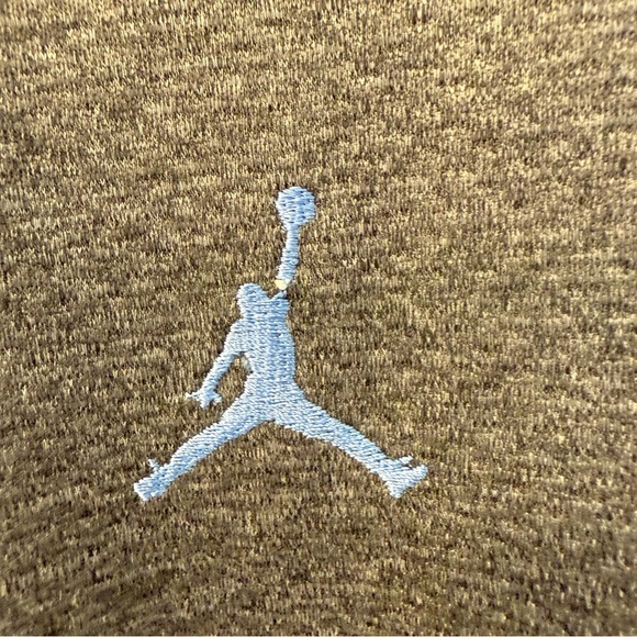 Air Jordan MJ UNC Gray Blue Up Hoodie  North Carolina ELITE Sz XL - Picture 3 of 10
